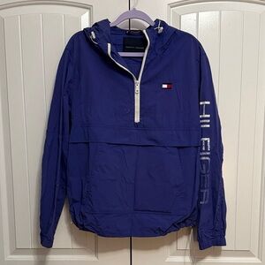 Vintage Tommy Hilfiger Royal Blue Pullover Jacket